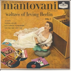 Mantovani Waltzes of Irving Berlin, London BEP6295